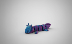 1 Подвижный Аксолотль