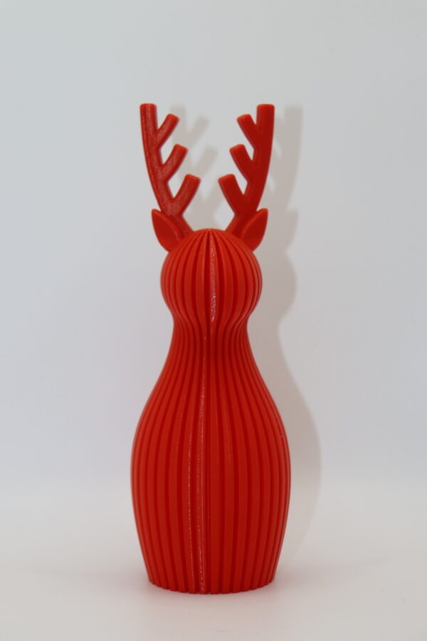 IMG_0010 Интерьерная фигурка «Северный олень» в стиле лоу-поли, 15 см