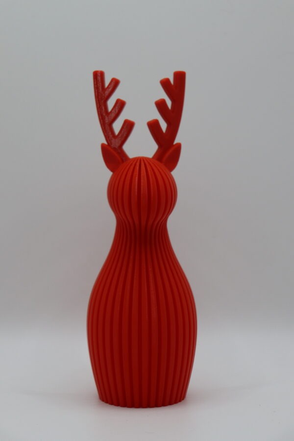 IMG_0011 Интерьерная фигурка «Северный олень» в стиле лоу-поли, 15 см