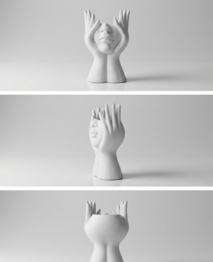 Подставка для макияжа "Скульптура"