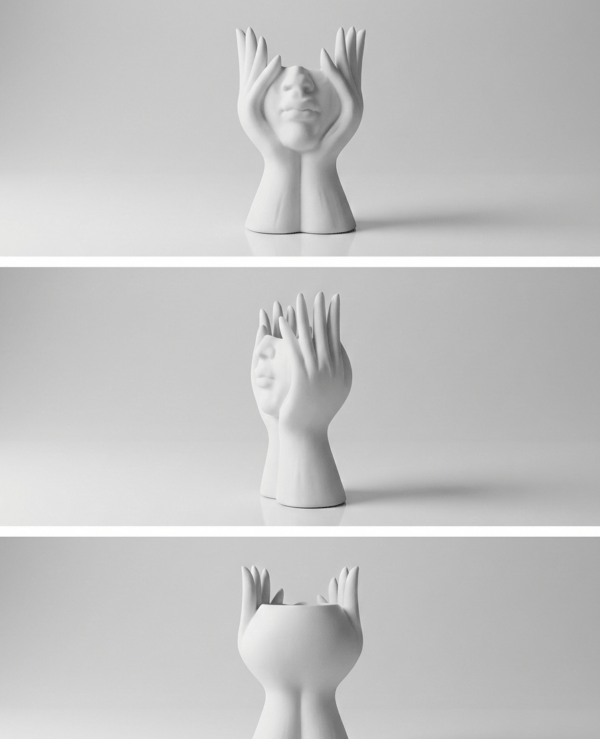 Подставка для макияжа "Скульптура"